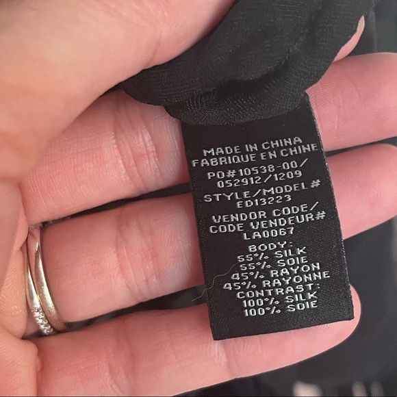 NWT Ella Moss Marlow Burnout Fringe Dress - Picture 7 of 7